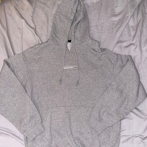 Alphalete grey hoodie size medium